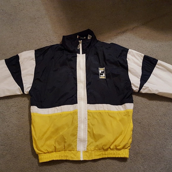 fila windbreaker jacket mens